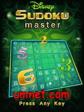 game pic for Disney Sudoku Master  SE K850i